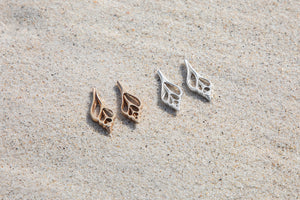 Small Laevistrombus canarium Skeleton Studs