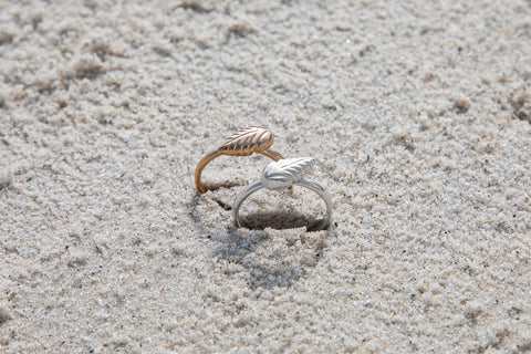 Long Leaf Stacking Ring