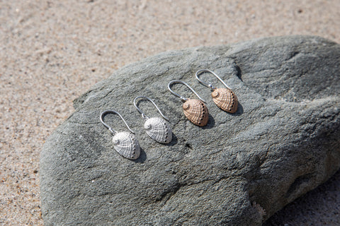 Perlemoen shell earrings