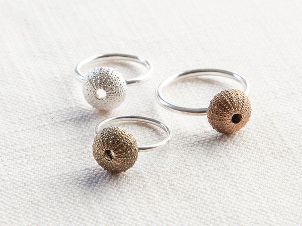 Medium Sea urchin ring