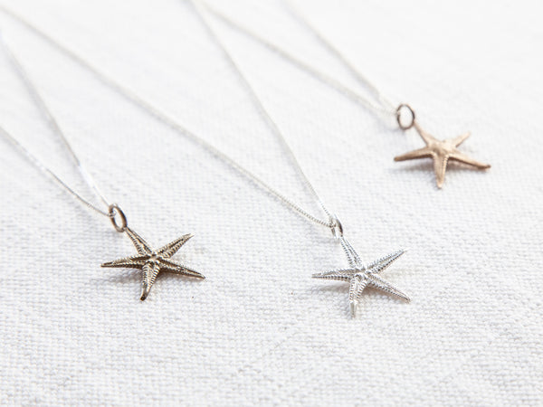 Starfish pendants