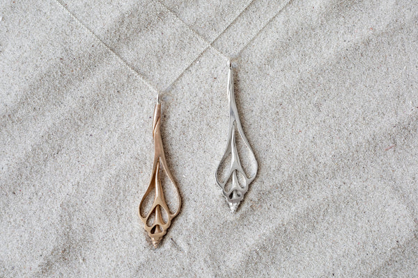 Laevistrombus canarium Skeleton Pendant