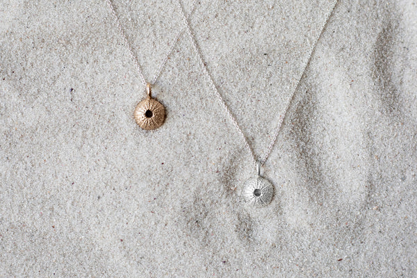 Tiny Sea Urchin Pendants